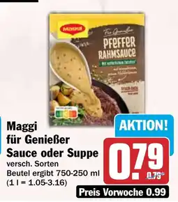HIT Maggi Pfeffer Rahmsauce Angebot