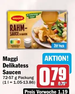 HIT Maggi Delikatess Saucen Angebot