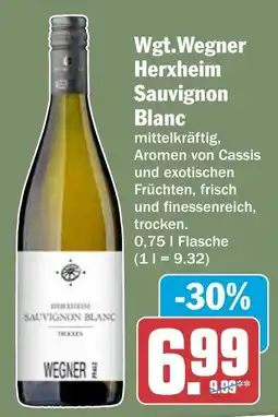 HIT Wgt.Wegner Herxheim Sauvignon Blanc Angebot