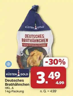 Famila Nord West KÜSTEN GOLD Deutsches Brathähnchen Angebot