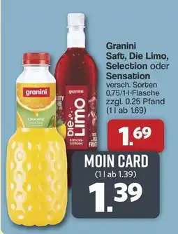 Famila Nord West Granini Saft, Die Limo, Selection oder Sensation Angebot