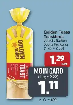 Famila Nord West Golden Toast Toastbrot Angebot