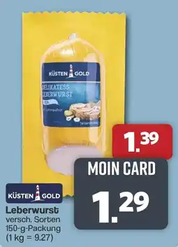 Famila Nord West KÜSTEN GOLD Leberwurst Angebot