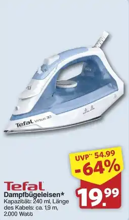 Famila Nord West Tefal Dampfbügeleisen Angebot