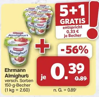 Famila Nord West Ehrmann Almighurt Angebot