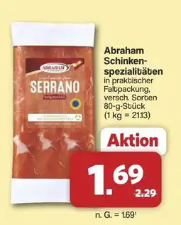 Famila Nord West Abraham Schinkenspezialitäten Angebot