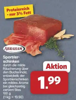 Famila Nord West ABRAHAM Sportlerschinken Angebot