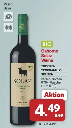 Famila Nord West Osborne Solaz Weine Angebot