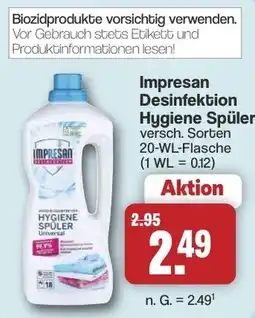 Famila Nord West Impresan Desinfektion Hygiene Spüler Angebot