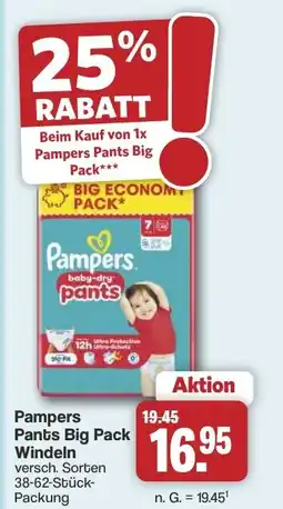 Famila Nord West Pampers Pants Big Pack Windeln Angebot