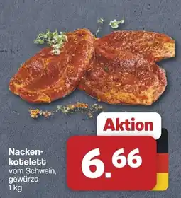 Famila Nord West Nacken-kotelett vom Schwein, gewürzt Angebot
