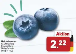Famila Nord West Heidelbeeren Angebot