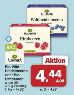 Famila Nord West ALNATURA Bio Wild-Heidelbeeren oder Bio Himbeeren Angebot