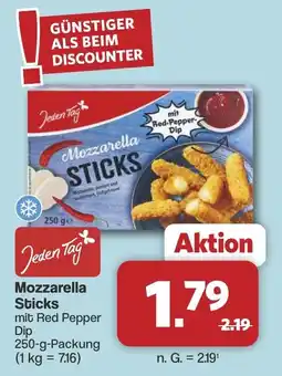 Famila Nord West Jeden Tag Mozzarella Sticks Angebot