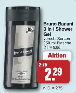 Famila Nord West Bruno Banani 3-in-1 Shower Gel Angebot