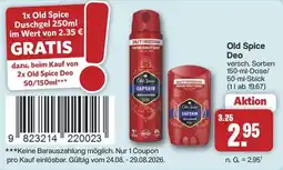 Famila Nord West Old Spice Deo Angebot