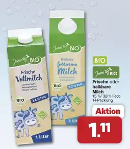 Famila Nord West Jeden Tag BIO Milch Angebot