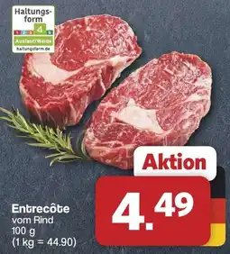 Famila Nord West Entrecôte vom Rind Angebot