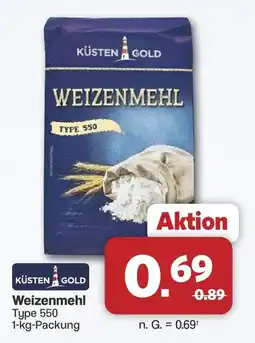 Famila Nord West KÜSTEN GOLD Weizenmehl Angebot