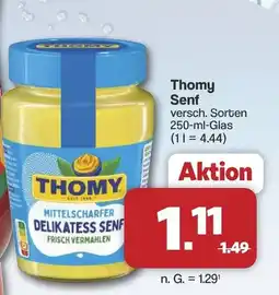 Famila Nord West Thomy Senf Angebot