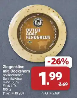 Famila Nord West Dutch Goat Fenugreek Ziegenkäse mit Bockshorn Angebot