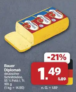 Famila Nord West Bauer Diplomat deutscher Schnittkäse Angebot