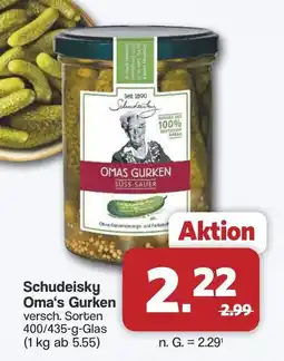 Famila Nord West Schudeisky Oma's Gurken Angebot
