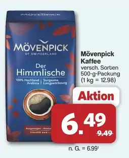 Famila Nord West Mövenpick Kaffee Angebot