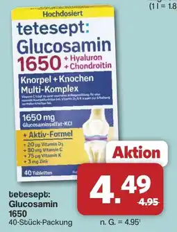 Famila Nord West tetesept: Glucosamin 1650 Angebot