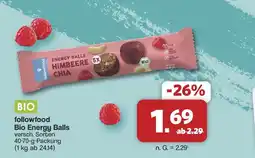 Famila Nord West followfood Bio Energy Balls Angebot