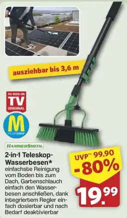 Famila Nord West HAMMERSMITH 2-in-1 Teleskop-Wasserbesen Angebot