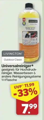 Famila Nord West LIVINGTON Outdoor Clean Universalreiniger Angebot