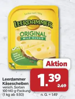Famila Nord West Leerdammer Käsescheiben Angebot