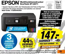 expert Techno Land EPSON Multifunktionsdrucker EcoTank ET-2871 Angebot