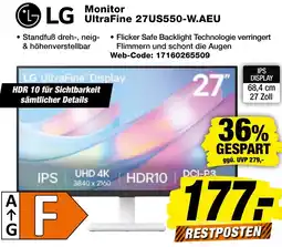 expert Techno Land LG Monitor UltraFine 27US550-W.AEU Angebot