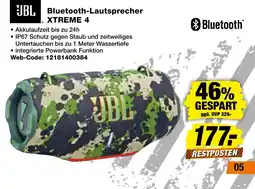expert Techno Land JBL Bluetooth-Lautsprecher XTREME 4 Angebot