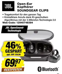 expert Techno Land JBL Open-Ear Kopfhörer SOUNDEAR CLIPS Angebot