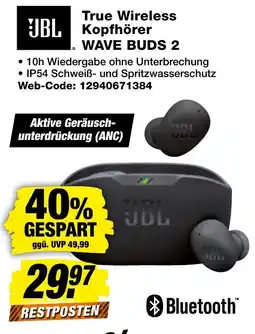 expert Techno Land JBL True Wireless Kopfhörer WAVE BUDS 2 Angebot