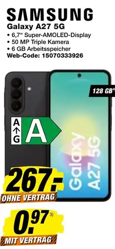 expert Techno Land SAMSUNG Galaxy A27 5G Angebot