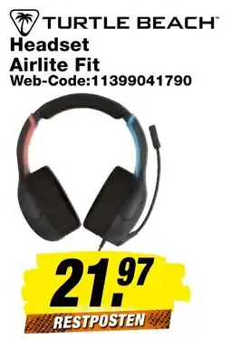 expert Techno Land TURTLE BEACH Headset Airlite Fit Angebot