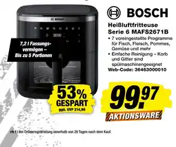 expert Techno Land BOSCH Heißluftfritteuse Serie 6 Angebot