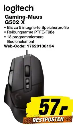 expert Techno Land logitech Gaming-Maus G502 X Angebot