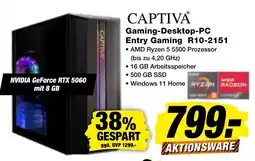 expert Techno Land CAPTIVA Gaming-Desktop-PC Angebot