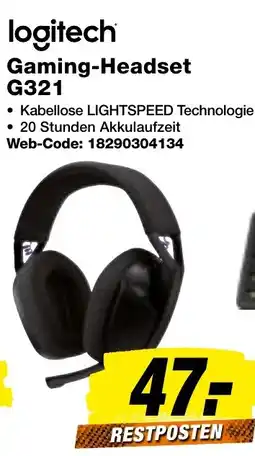 expert Techno Land logitech Gaming-Headset G321 Angebot