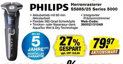 expert Techno Land PHILIPS Herrenrasierer S5885/25 Series 5000 Angebot
