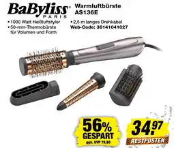 expert Techno Land BaByliss Paris Warmluftbürste AS136E Angebot