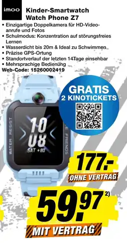 expert Techno Land imoo Kinder-Smartwatch Watch Phone Z7 Angebot