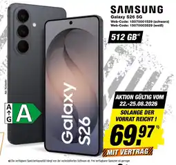 expert Techno Land SAMSUNG Galaxy S26 5G Angebot