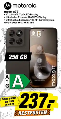 expert Techno Land motorola moto g77 Angebot
