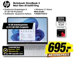 expert Techno Land Notebook OmniBook 3 Next Gen AI bz0610ng Angebot